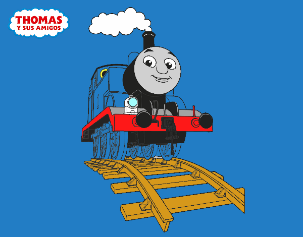 Thomas La Locomotora azul N°1