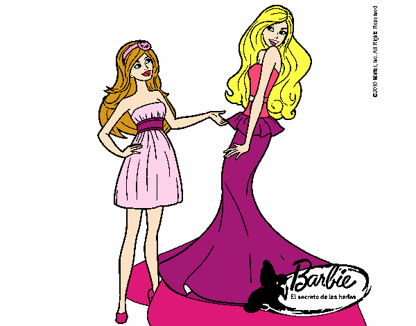 Barbie estrena vestido