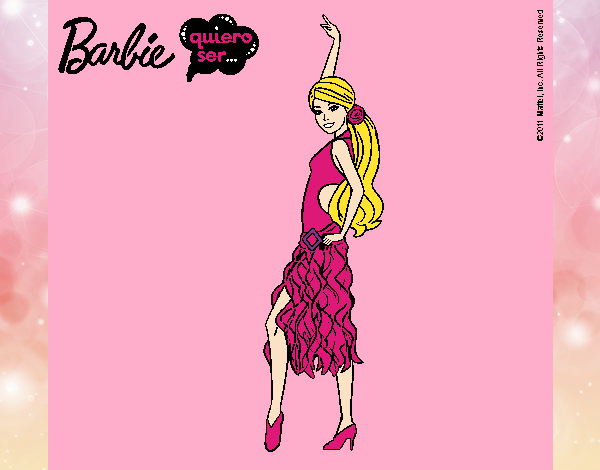 Barbie flamenca