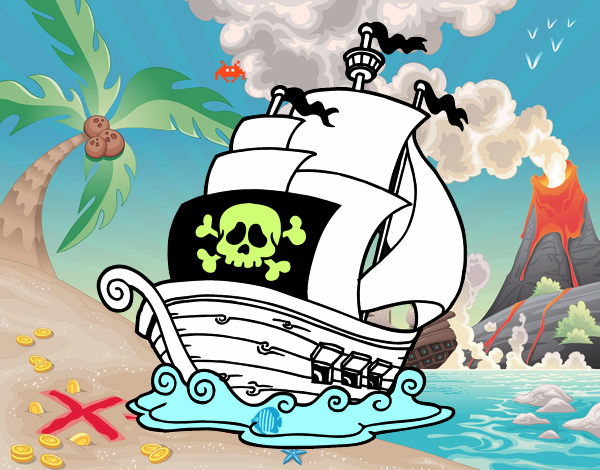 Barco de piratas