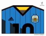 Camiseta del mundial de fútbol 2014 de Argentina