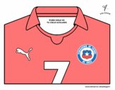 Camiseta del mundial de fútbol 2014 de Chile