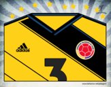 Camiseta del mundial de fútbol 2014 de Colombia