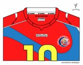 Camiseta del mundial de fútbol 2014 de Costa Rica