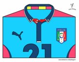 Camiseta del mundial de fútbol 2014 de Italia