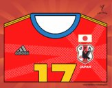 Camiseta del mundial de fútbol 2014 de Japón