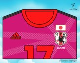 Camiseta del mundial de fútbol 2014 de Japón