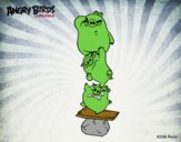 Cerdos verdes de Angry Birds