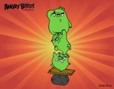 Cerdos verdes de Angry Birds