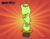 Cerdos verdes de Angry Birds