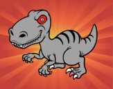 Dinosaurio velociraptor