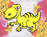 Dinosaurio velociraptor