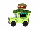 Food truck de hamburguesas