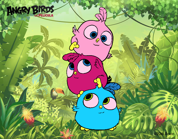 Las crias de Angry Birds