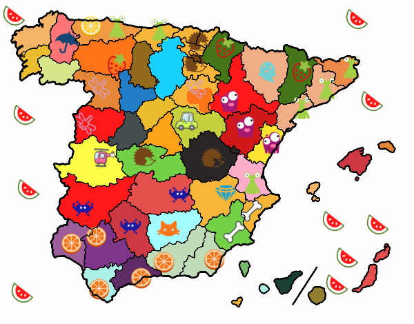 Las provincias de España