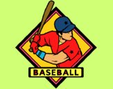 Dibujo Logo de béisbol pintado por jesus45616