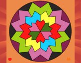 Dibujo Mandala 29 pintado por Liliana458