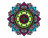 Dibujo Mandala para relajarse pintado por CLARITAMC