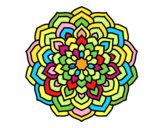 Dibujo Mandala pétalos de flor pintado por nancy1468