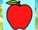Dibujo manzana pintado por jackgamer2
