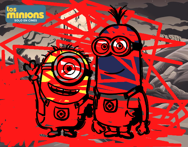 Minions - Carl y Kevin