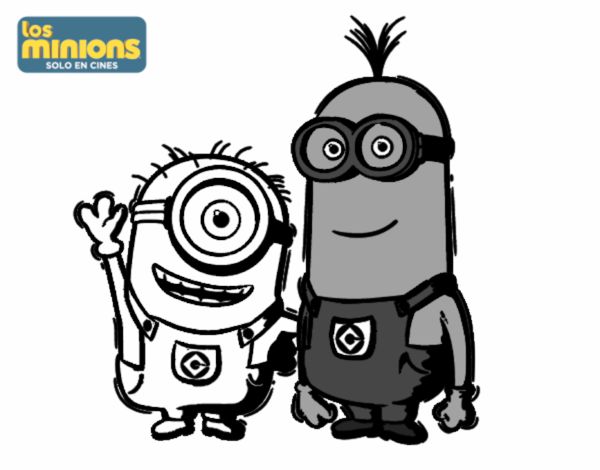 Minions - Carl y Kevin