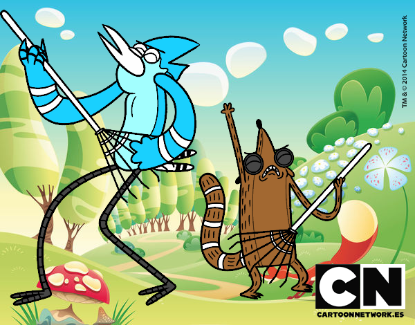 Mordecai y Rigby