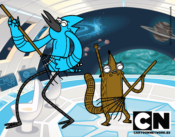 Mordecai y Rigby