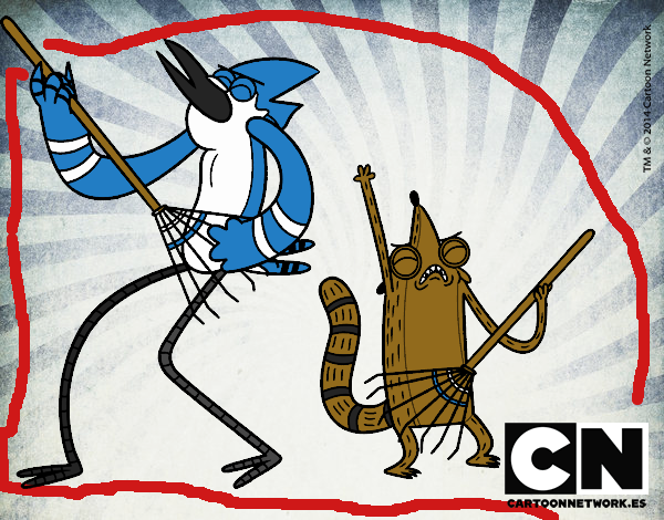 Mordecai y Rigby