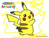 Pikachu de espaldas