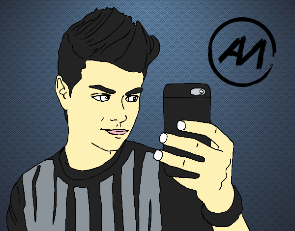 Abraham Mateo selfie