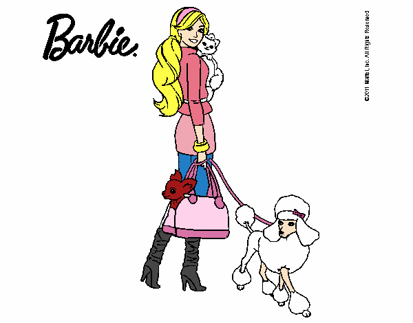 Barbie elegante