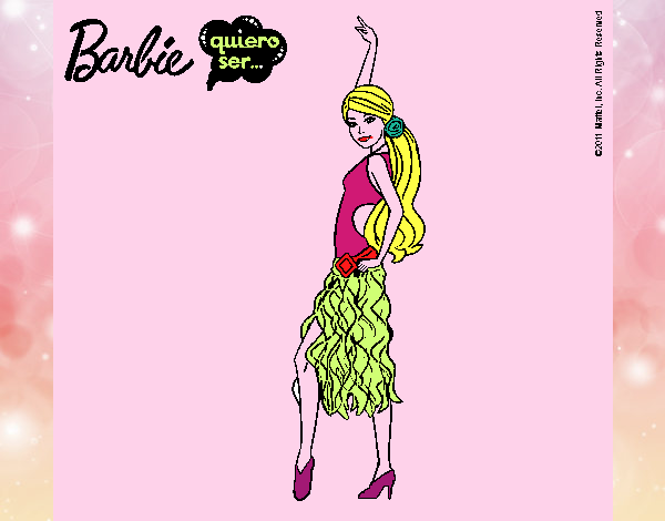 Barbie flamenca