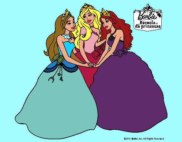 Barbie y sus amigas princesas