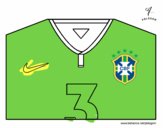 Camiseta del mundial de fútbol 2014 de Brasil