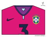 Camiseta del mundial de fútbol 2014 de Brasil