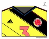 Camiseta del mundial de fútbol 2014 de Colombia