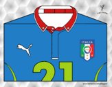 Camiseta del mundial de fútbol 2014 de Italia