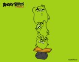 Cerdos verdes de Angry Birds