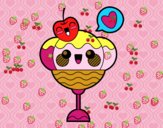 Copa de helado kawaii