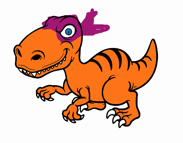 Dinosaurio velociraptor