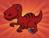 Dinosaurio velociraptor