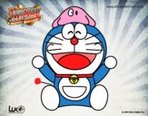 Dibujo Doraemon feliz pintado por Cynthia64