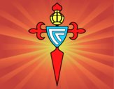 Dibujo Escudo del Real Club Celta de Vigo pintado por delicblanc