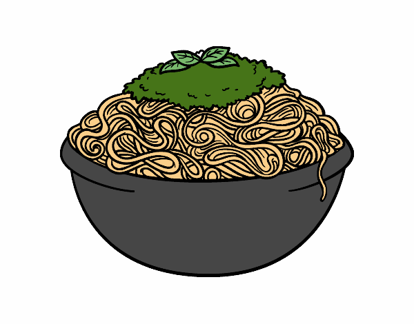 sopa  de  fideos