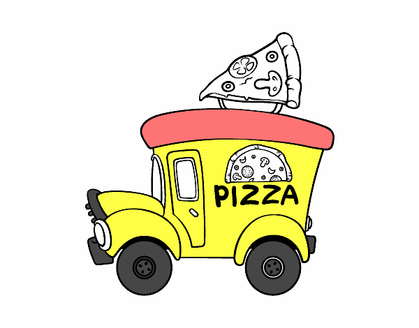 Food truck de pizza