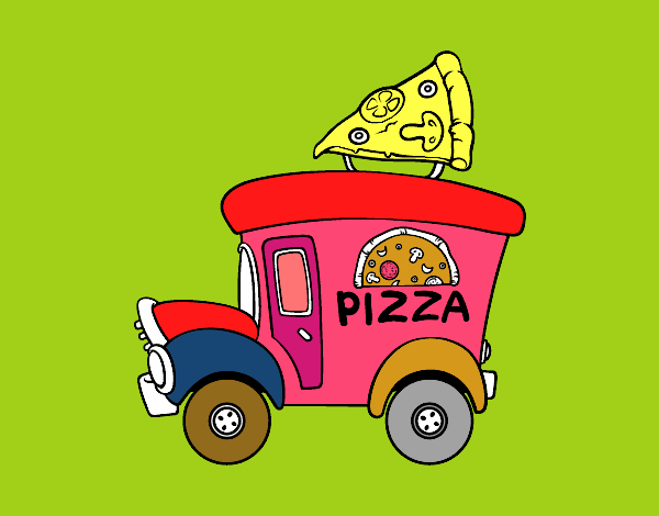 Food truck de pizza