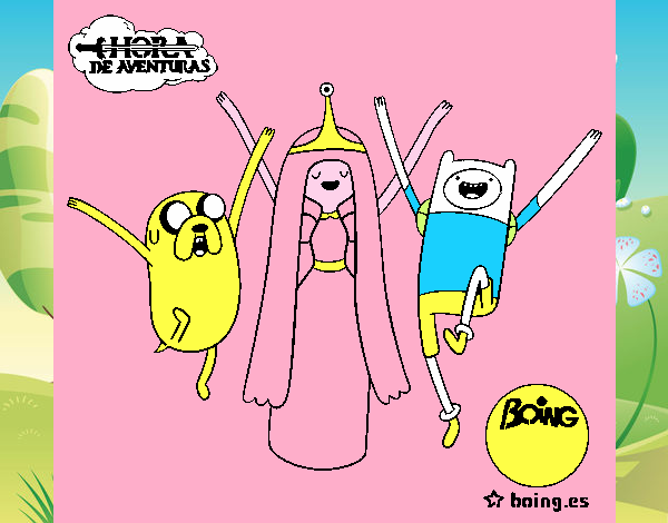 Jake, Princesa Chicle y Finn