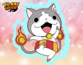 Jibanyan saltando