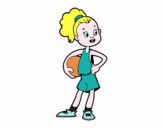 Jugadora de baloncesto